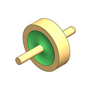 50Ω 특성 임피던스 - 단일 코어 플랫 라운드 팁